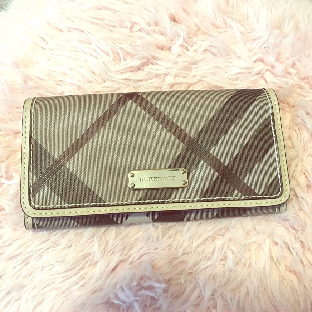 burberry long wallet
